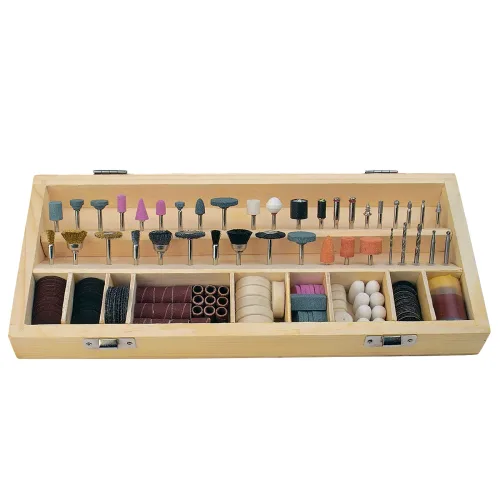 Brüder Mannesmann, Brüder Mannesmann M92568 Brüder Mannesmann Zubehörset für Multischleifgerät, 200-teilig | M92568 Schaft-Ø 3.2 mm 1 Set