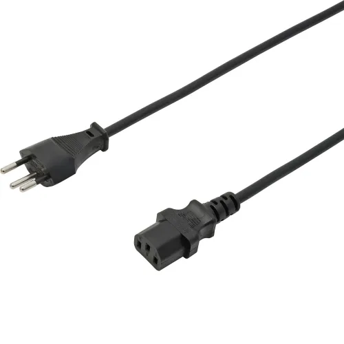Max Hauri, Max Hauri 171708 Strom Netzkabel Schwarz 2.5 m