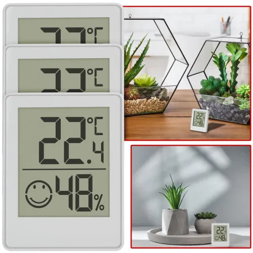 TFA Dostmann, TFA Dostmann Digitales Thermo-Hygrometer Thermo-/Hygrometer Schwarz 30.5039.01.03