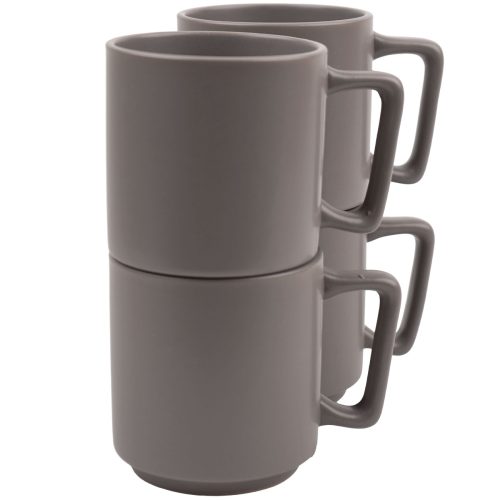 Berlinger, Berlinger, Küchenbedarf, Berlinger Haus Tassenset 4 Stk. 300ml matt Taupe Collection, Produkte & Wohnen