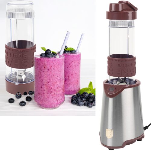 Berlinger Haus, Berlinger Haus - Smoothie Maker matt bordeaux Leonardo Collection, 450 ml