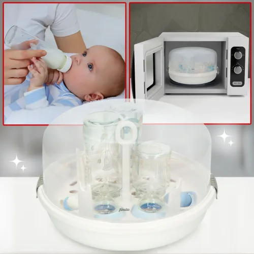 Alecto, ALECTO BW05 Dampfsterilisator – Stillen/Ernährung – weiss