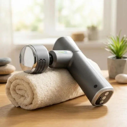 LIFENAXX, Lifenaxx LX-041 Massagegerät Schwarz, Silber (matt)