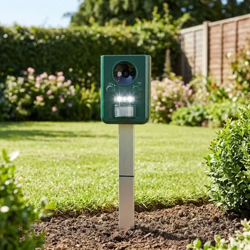 Gardigo, Gardigo Tiervertreiber Funktionsart Multifrequenz, LED-Licht, Solar 1 St.