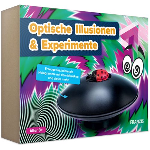 Franzis Verlag, FRANZIS 67230-8 Experimente, Lernen & Schule, Optik Experimentierkasten ab 8 Jahre