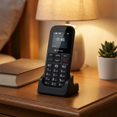 4G-Seniorenhandy mit SOS-Taste, Dual-SIM