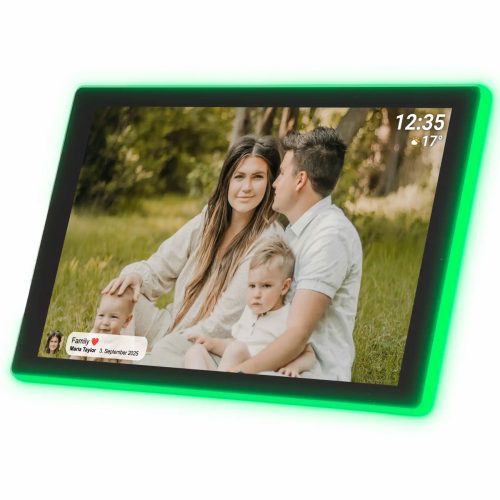 DENVER, Denver Denver PFF-1082 Digitaler WiFi-Bilderrahmen 25.7 cm 10.1 Zoll EEK: D (A - G) 1280 x 800 Pixel 16 GB Schwarz