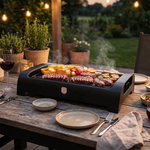 Berlinger, Berlinger - Tischgrill elektrisch 1500W Black Rose Collection, One Size