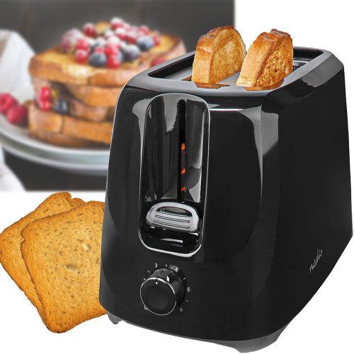 Nedis, Nedis KABT150EBK Toaster Schwarz