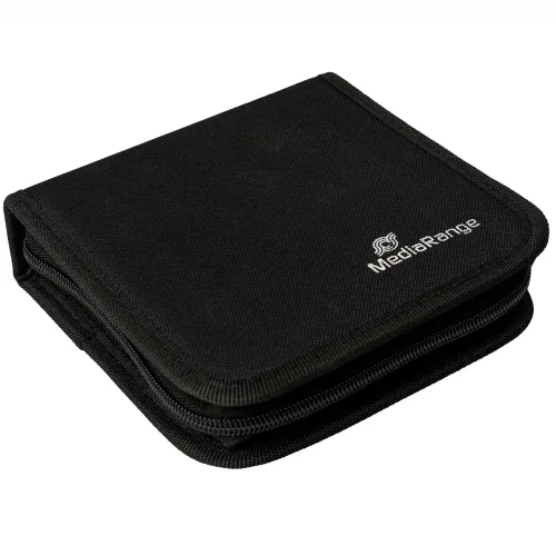 MediaRange, MediaRange - CD-Tasche, Schwarz