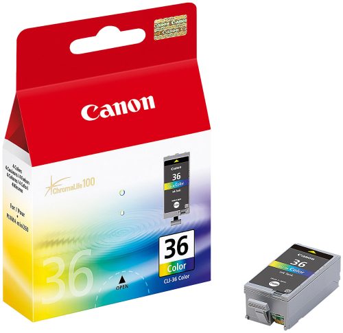 Canon, CANON Tintenpatrone color CLI-36 PIXMA mini220 250 Seiten