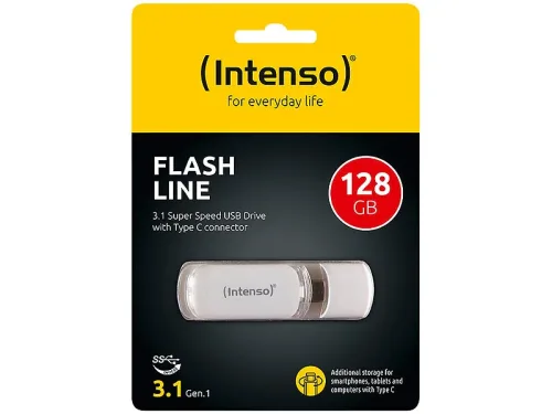 Intenso, INTENSO USB-Stick Flash Line 128GB 3538491 USB 3.1 Type-C