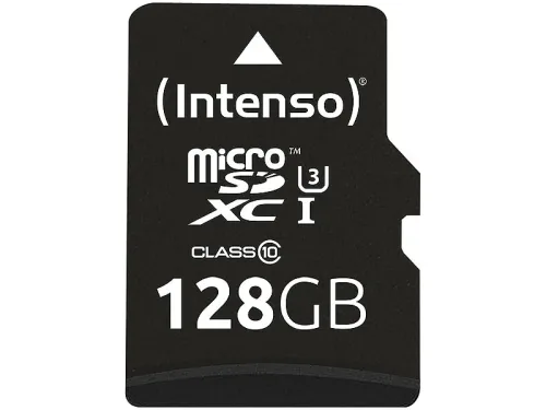 Intenso, INTENSO Micro SDXC Card PRO 128GB 3433491 with adapter, UHS-I