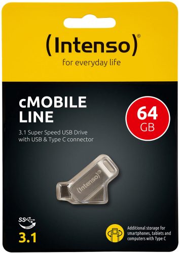 Intenso, INTENSO USB-Stick Type C 64GB 3536490 USB 3.0