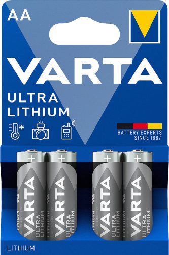 VARTA, VARTA Batterie Lithium AA,1,5V 6106301404 2900 mAh 4 St&uuml;ck