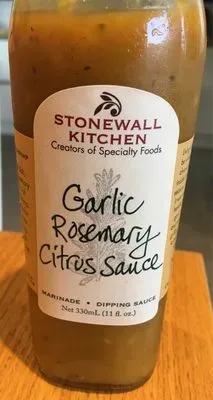 Stonewall Kitchen, Stonewall Kitchen Garlic Rosemary Citrus Sauce 330 ml