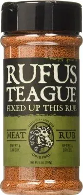 Rufus Teague, Rufus Teague Meat Rub Original BBQ Gewürz Grillgewürz 184 g