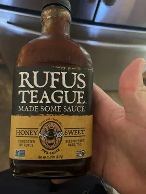 Rufus Teague, Rufus Teague Honey Sweet BBQ Sauce Grillsauce Honig-Süß 423 g