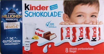 undefined, Kinder Schokolade 8ST 100G
