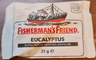 MARVECS GmbH - Marketing-Vertrieb-Consulting-Service, FISHERMANS FRIEND Eucalyptus mit Zucker Pastillen 25 g Pastillen