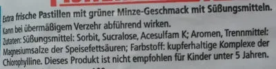 MARVECS GmbH - Marketing-Vertrieb-Consulting-Service, FISHERMANS FRIEND Spearmint ohne Zucker Pastillen 25 g Pastillen