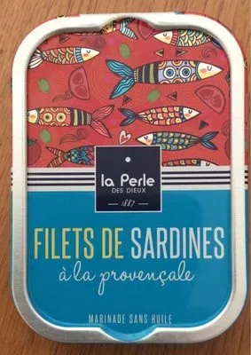 La Perle des Dieux, La Perle des Dieux Sardinen-Filets à la Provencale - Ohne Öl - Dose 115 g