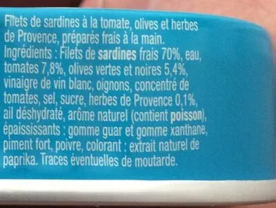La Perle des Dieux, La Perle des Dieux Sardinen-Filets à la Provencale - Ohne Öl - Dose 115 g