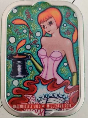 La Perle des Dieux, La Perle des Dieux Jahrgangssardinen Lulu 2019 in Olivenöl - Dose 115 g