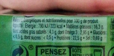 La Perle des Dieux, La Perle des Dieux Jahrgangssardinen Lulu 2019 in Olivenöl - Dose 115 g