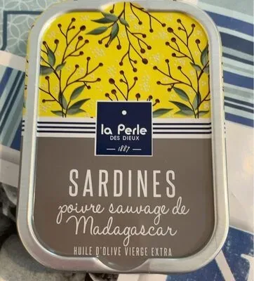 La Perle des Dieux, La Perle des Dieux Sardinen mit wildem Pfeffer aus Madagaskar - Dose 115 g