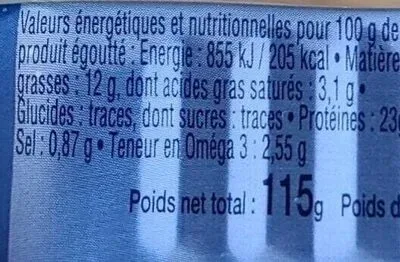 La Perle des Dieux, La Perle des Dieux Jahrgangssardinen Lulu 2024 in Olivenöl - Dose 115 g