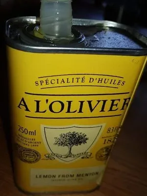 A L'OLIVIER, A L'Olivier Olivenöl mit Zitrone 250ml