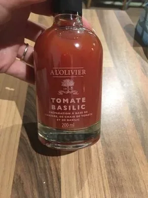 A L'OLIVIER, A L'Olivier Essig mit Tomate & Basilikum 200ml