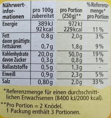 undefined, Maggi Kartoffel Knödel Halb & Halb im Kochbeutel 200G