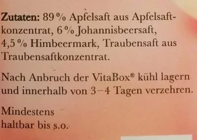 undefined, Amecke Sanfte Säfte Himbeer-Johannisbeer-Apfel 1L