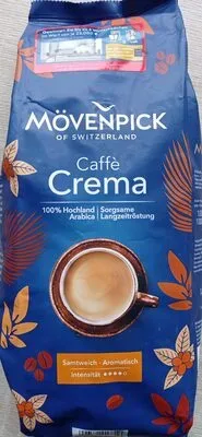 Mövenpick, Mövenpick Caffé Crema Koffeinhaltig Kaffeebohnen Bohnen Cremig 1 kg