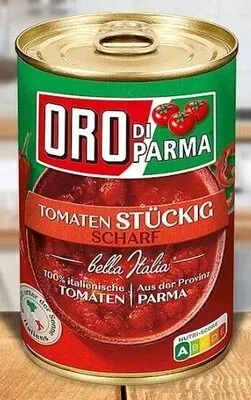 undefined, Oro di Parma Tomaten stückig scharf 400G