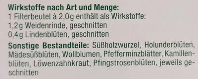 Bad Heilbrunner Naturheilmittel, Bad Heilbrunner Erkältungs Tee N 8X2.0 g Filterbeutel