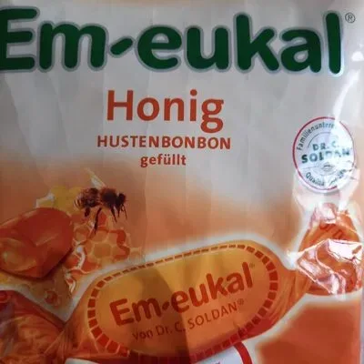 Dr. C. SOLDAN GmbH, Em-eukal Honig gefüllt zuckerhaltig 75 g Bonbons