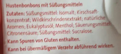 Dr. C. SOLDAN GmbH, Em-eukal Wildkirsche zuckerfrei 75 g Bonbons