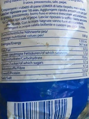 undefined, Leimer Semmel-Würfel Knödelbrot 250G