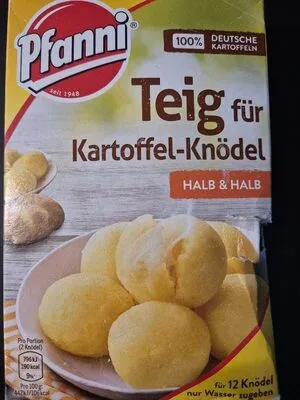 undefined, Pfanni Kartoffel Knödel-Teig der Klassiker halb & halb für 12 Knödel 318G