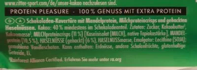 undefined, Ritter Sport Protein Crunchy Hazelnut 75G