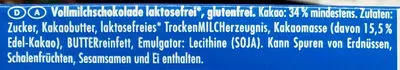 undefined, Ritter Sport Vollmilch Laktosefrei 100G