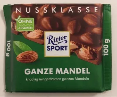 undefined, Ritter Sport Nuss Klasse Ganze Mandel 100G