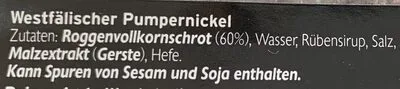 undefined, Mestemacher Echt westfälischer Pumpernickel 250G
