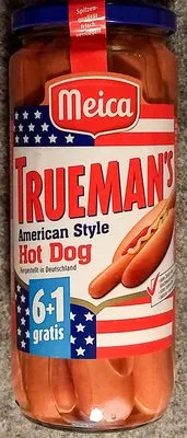 undefined, Meica 6+1 Trueman's American Style Hot Dog 540G