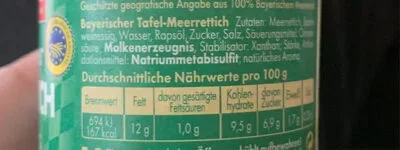undefined, Schamel Bayerischer Meerrettich scharfwürzig 145G