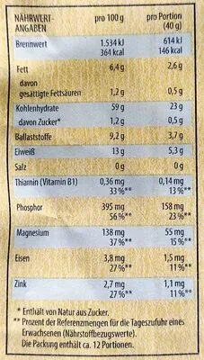 undefined, Kölln Bio Haferflocken zart 500G