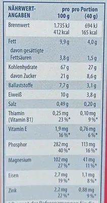 undefined, Kölln Müsli Knusper Joghurt Himbeer 30% weniger Fett 500G